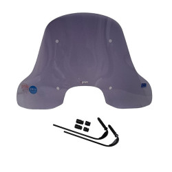 windscherm Regia (made in EU) half hoog (55cm) licht smoke sprint