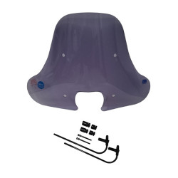 windshield Regia (made in EU) medium-high smoke piaggio, zip