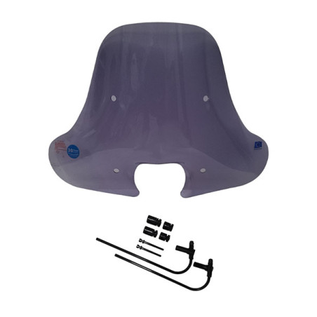 windscherm Regia (made in EU) half hoog smoke piaggio, zip