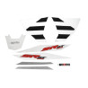 sticker set Piaggio original aprilia, sr 125/200 2h004784000a4