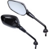 mirror set e-approval original model Euro-5 (2024) m10 black gloss gts 125cc, gts 300, gts 310, Primavera, sprint 4t, vespa