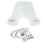windshield Piaggio original with mounting set medium clear clear primavera 125 4t, Primavera 1b005695