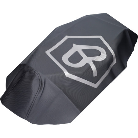 seat cover Xtreme + logo black/grey matt zip 4t, zip2000