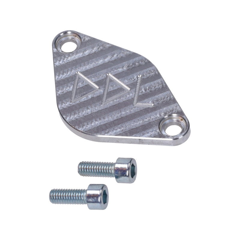 startmotor DDL afdekplaat cnc gefreesd gilera 50cc aluminium piaggio