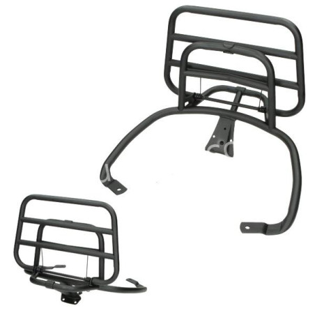 ACHTERKLAPDRAGER APLUS PASSEND OP VESPA PRIMAVERA/SPRINT MAT ZWART
