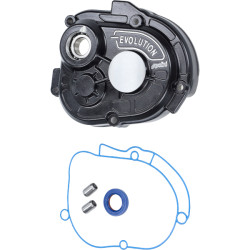 transmissiedeksel polini evolution 12mm zwart gilera runner, sco piaggio 4T, sr50, sco piaggio 2t 170.0300
