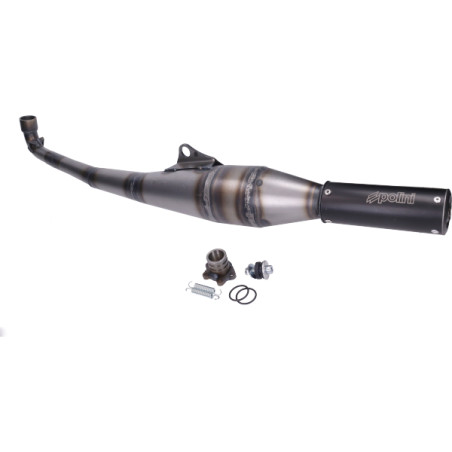 exhaust Polini sport E50 28mm w/o painting puch maxi 200.0427