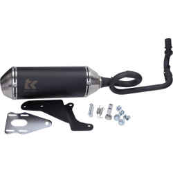 uitlaat Turbokit e-keur euro-5 '21-'24 zwart alu gmax, sprint, primavera m4t210