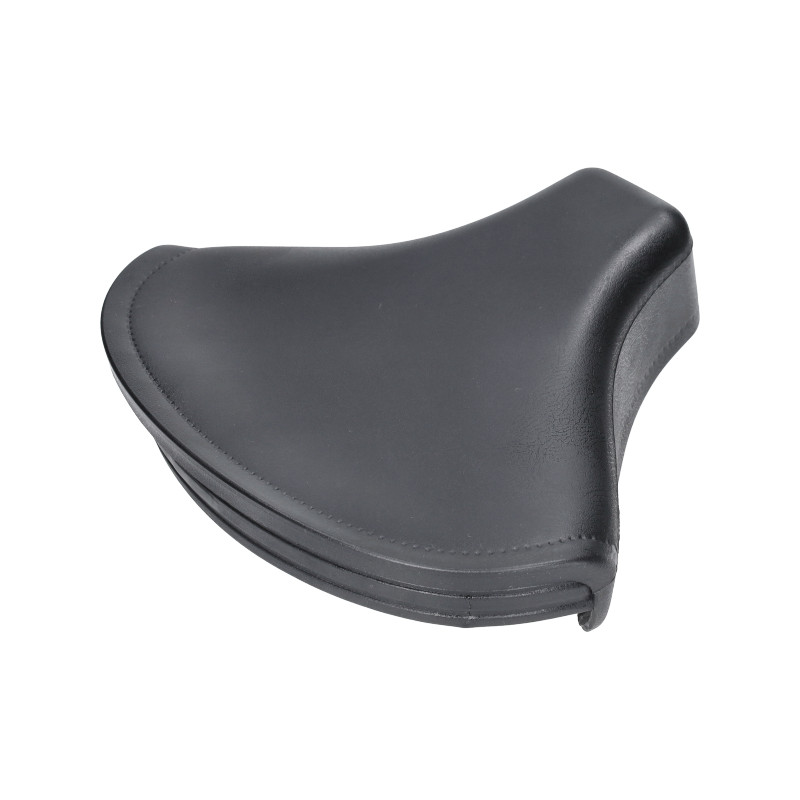 zadeldek oud type classic zwart bromfiets vespa, ciao