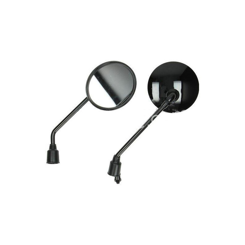 SPIEGELSET APLUS LOOK A LIKE LX/TOSCANA/FIDDLE GLANS ZWART