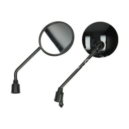 SPIEGELSET APLUS LOOK A LIKE LX/TOSCANA/FIDDLE GLANS ZWART