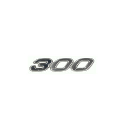 embleem Piaggio origineel woord [300] vespa chroom gts 300 2h003205
