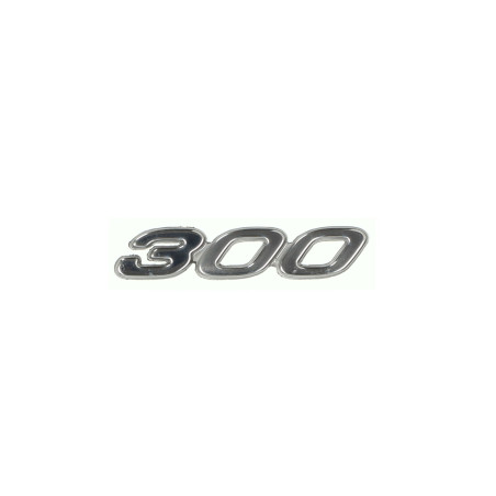 embleem Piaggio origineel woord [300] vespa chroom gts 300 2h003205
