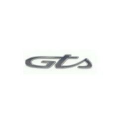 embleem Piaggio origineel woord [gts] zijscherm gts 125cc, gts 300 2h003198