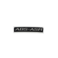 sticker Piaggio original word [abs-asr] gts 125cc, gts 300, gtv 300 1b001417