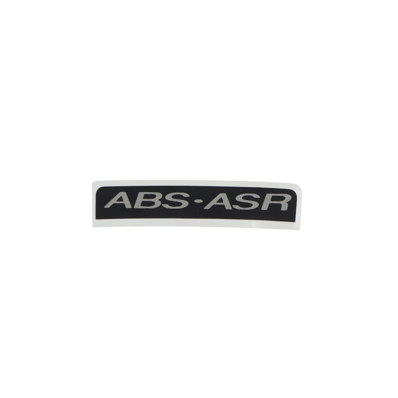 sticker Piaggio origineel woord [abs-asr] gts 125cc, gts 300, gtv 300 1b001417