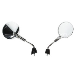 SPIEGELSET APLUS PASSEND OP VESPA PRIMAVERA / GTS (M8) CHROOM (KORT)