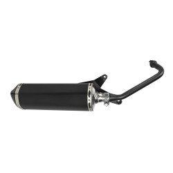 uitlaat jamarcol (model Akrapovic) 2018 zwart/zwart fiddle 2