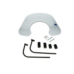 windshield Regia with mounting set low (made in EU) smoke fiddle 4