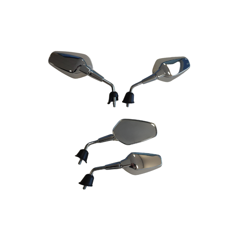 SPIEGELSET APLUS SPORT PASSEND OP VESPA SPRINT (M10) '24 CHROOM (KORT)