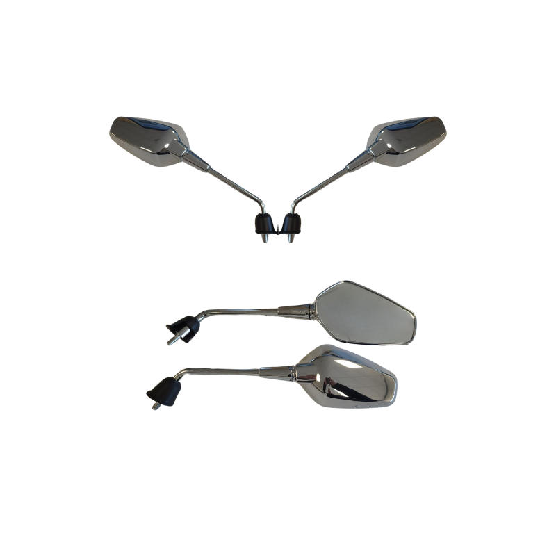 SPIEGELSET APLUS SPORT PASSEND OP VESPA SPRINT (M10) '24 CHROOM (LANG)