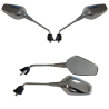 SPIEGELSET APLUS SPORT PASSEND OP VESPA SPRINT (M10) '24 CHROOM (LANG)