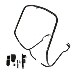 VOORVALBEUGEL VESPA PRIMAVERA / SPRINT ORIGINEEL - GLANS ZWART (GECOAT)