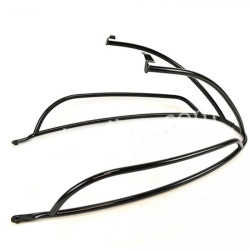 VALBEUGELSET ACHTER VESPA PRIMAVERA/SPRINT ORIGINEEL - GLANS ZWART (GECOAT)