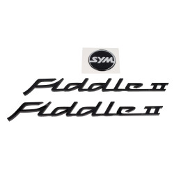embleemset sym zwart 3-delig fiddle 2