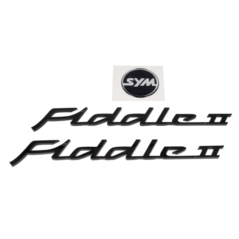 emblem set sym black 3-parts fiddle 2