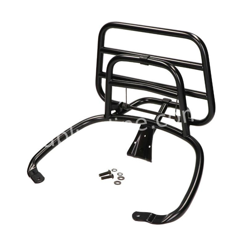 ACHTERKLAPDRAGER VESPA PRIMAVERA/SPRINT ORIGINEEL - GLANS ZWART (GECOAT)
