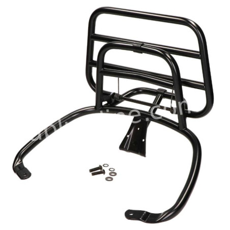 ACHTERKLAPDRAGER VESPA PRIMAVERA/SPRINT ORIGINEEL - GLANS ZWART (GECOAT)
