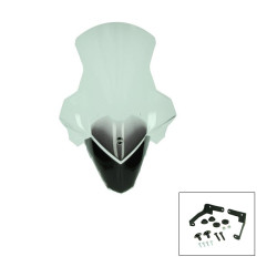 windshield Sym original with mounting set high 82.5cm clear jet 14 sy533-x8a-0ml