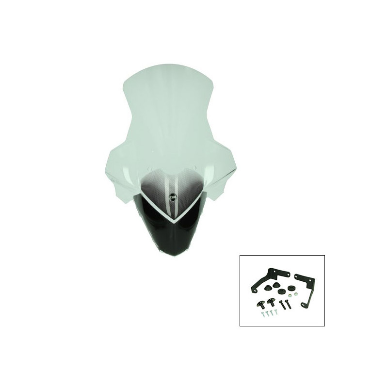 windscherm Sym origineel met bevestigingsset hoog 82,5cm helder jet 14 sy533-x8a-0ml