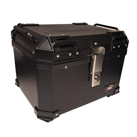 TOP CASE ALU LOOK ZWART 42 LITER (ZWART) -
