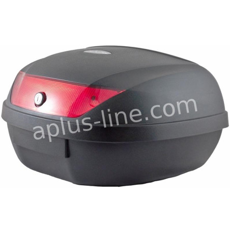 TOP CASE ZWART 51 LITER