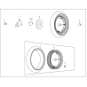 Achterwiellager 6007-2RS1 SKF