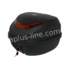TOP CASE ZWART 32 LITER MET RUGSTEUN