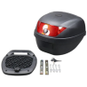 TOPCASE ZWART 28 LITER