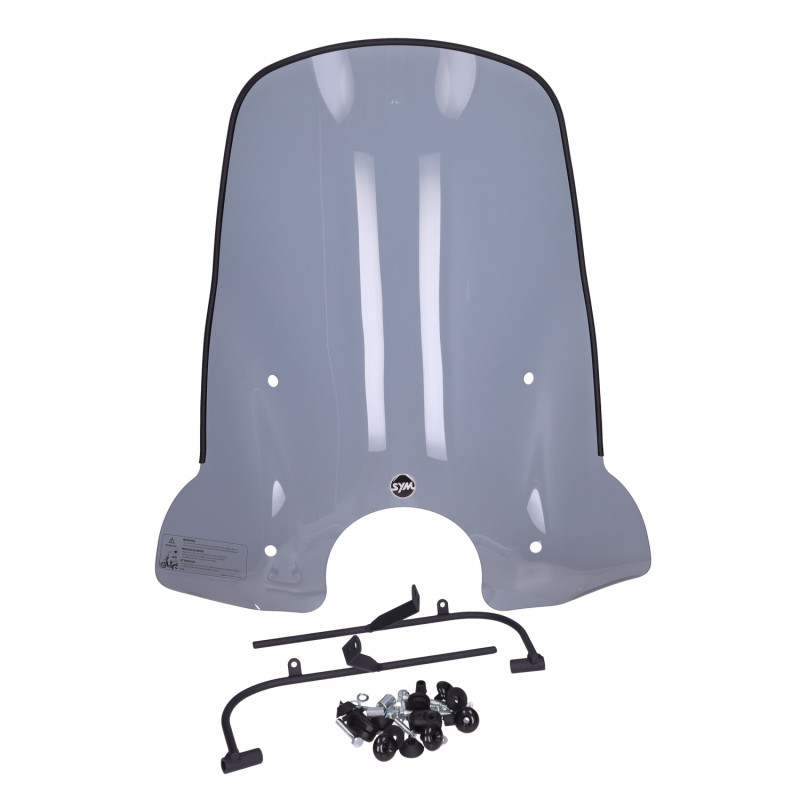 windscherm Sym origineel met bevestigingsset hoog smoke fiddle 2 sy530-ala-sml