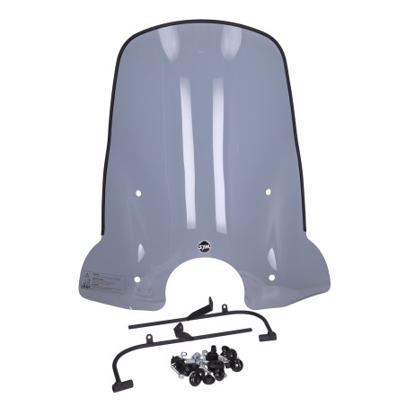 windshield Sym original with mounting set high smoke fiddle 2 sy530-ala-sml