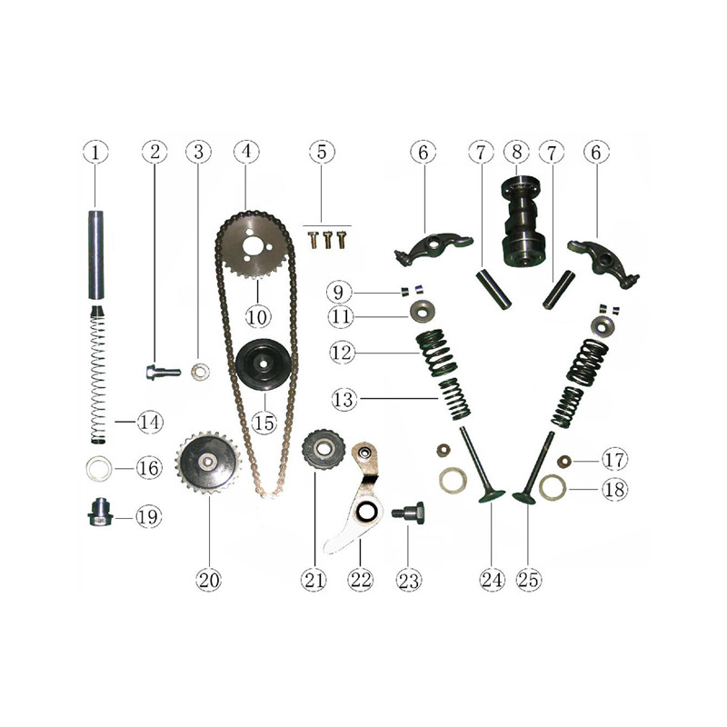 Klepveer binnen en buiten (set)