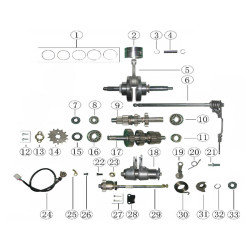 Zuigerveren set