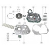 Mesh part oil pump