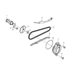 Nokkenasketting geleider onder - 3B3