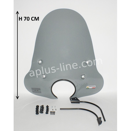 WINDSCHERM ISOTTA GRANDE RETRO SMOKE -