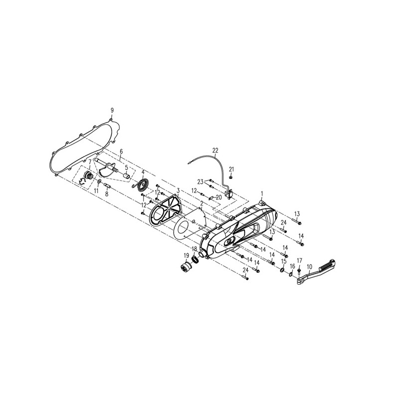 Kickstartrondsel - 3B3
