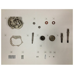 Shaft drive 15 tanden - GY6