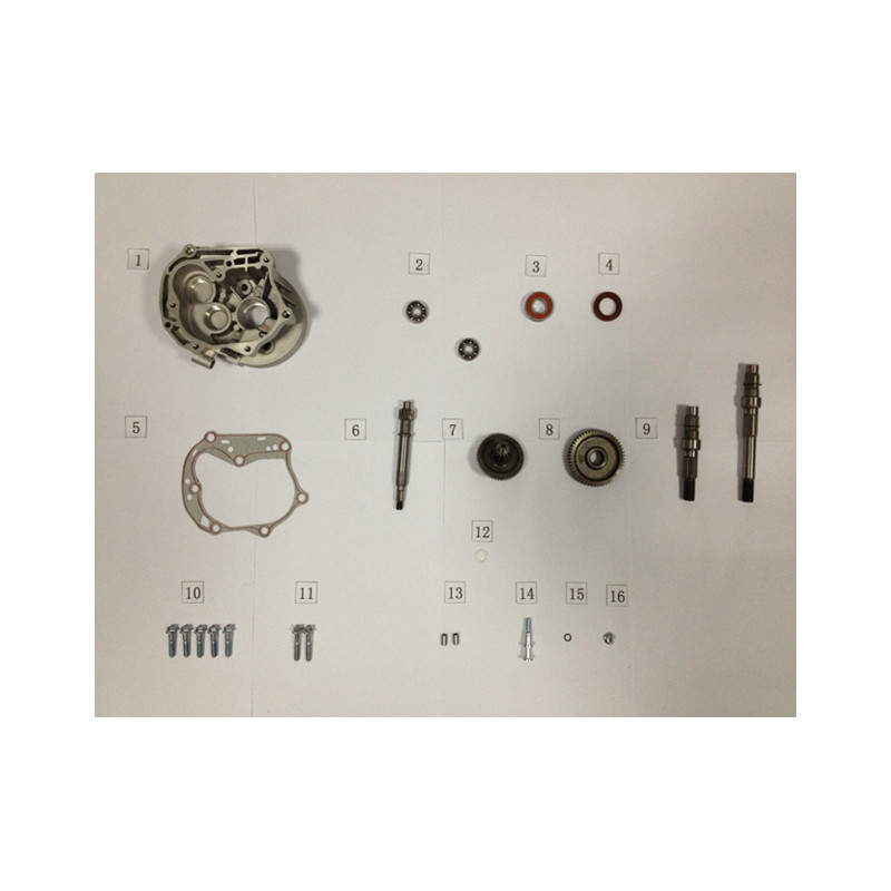 Shaft drive 15 tanden - GY6