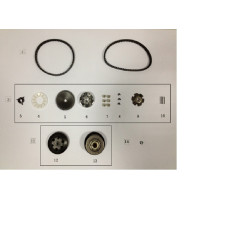 Achterkoppeling incl. huis - euro 4/5 - Delphi, Motion EFI
